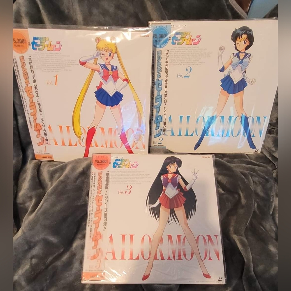Sailor Moon laserdisc